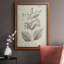 Toile encadrée de qualité supérieure antique noir et blanc botanique II - prête à être accrochée-1810249750