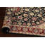 Tapis oriental 100% teinture végétale Tabriz noué à la main 4 x 6