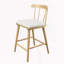 Tabouret de comptoir en bois rembourré, ensemble de 4-1850418009-1850418015
