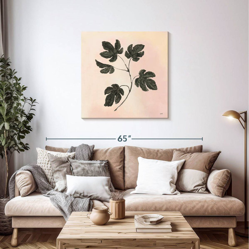 Harnek Botanical Study I Blush, 36'' H x 36'' W
