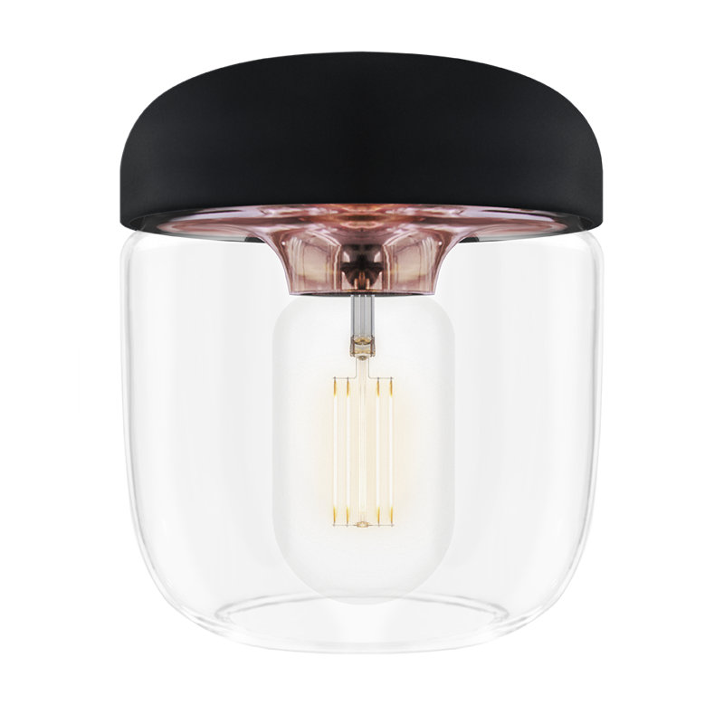 Hisako 1 - Light Single Pendant, Polished Copper