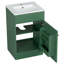 Meuble-lavabo de 20 po avec lavabo avec tablette de porte et tablette réglable-119188531