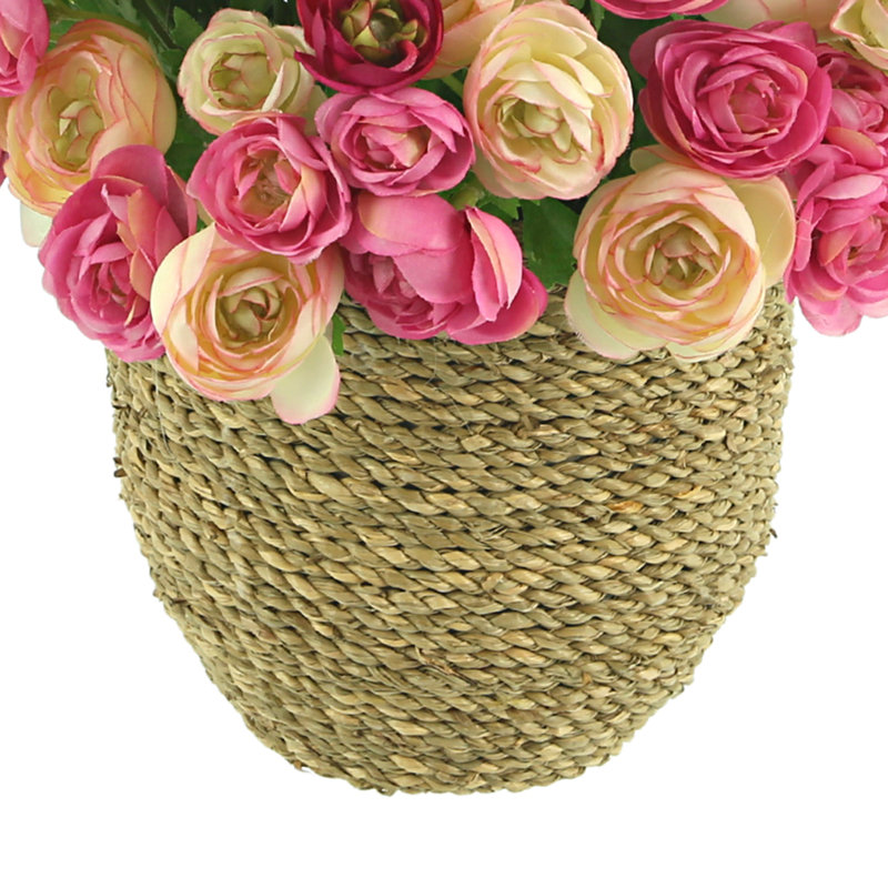 Arrangement floral de renoncule en pot