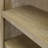 Fitzgerald 5-Shelf Solid and Manufactured Wood Bookcase