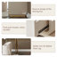 Meuble-lavabo 66,93 po
