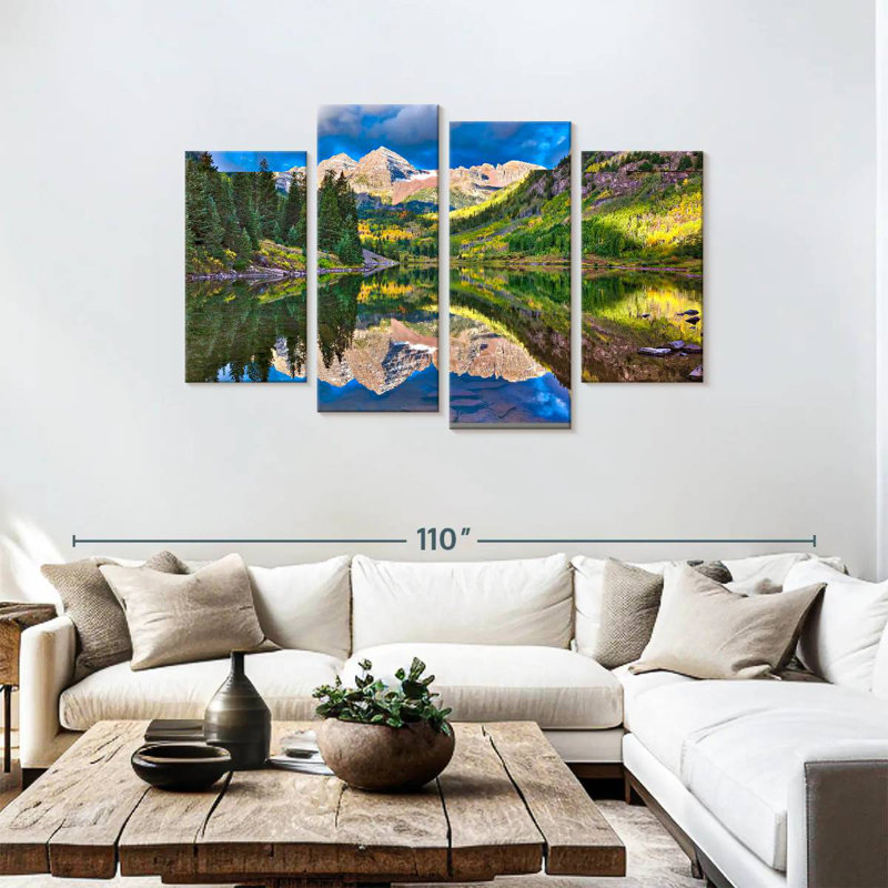 Alvord Spectacular Maroon Bells, 48" H x 75" W