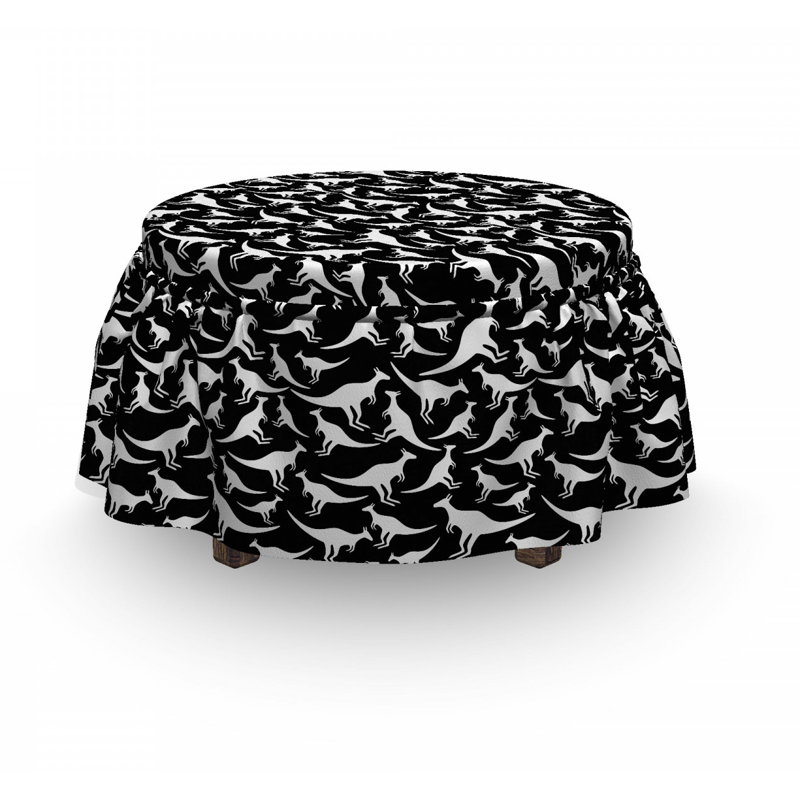Housse pour repose-pieds marsupial animal