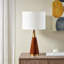 Lampe de table triangulaire