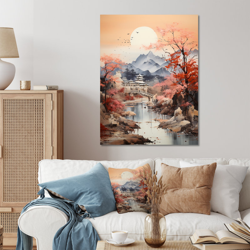 Journey Along The Silk Road China Art I - China Art Metal Wall Art, 32" H x 16" W x 1" D