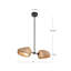 Luminaire suspendu à DEL 2 lumières Lanai
