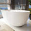 59'' x 29.5'' Freestanding Soaking Solid Surface Bathtub