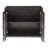Black Console Table with Shelf Inside