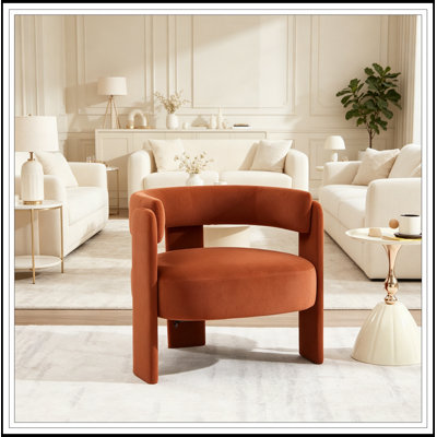 Chaise d'appoint avec pieds en bois robustes
