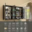 Armoire à pharmacie avec miroir et 6 tablettes à DEL Jeriyah-670258883