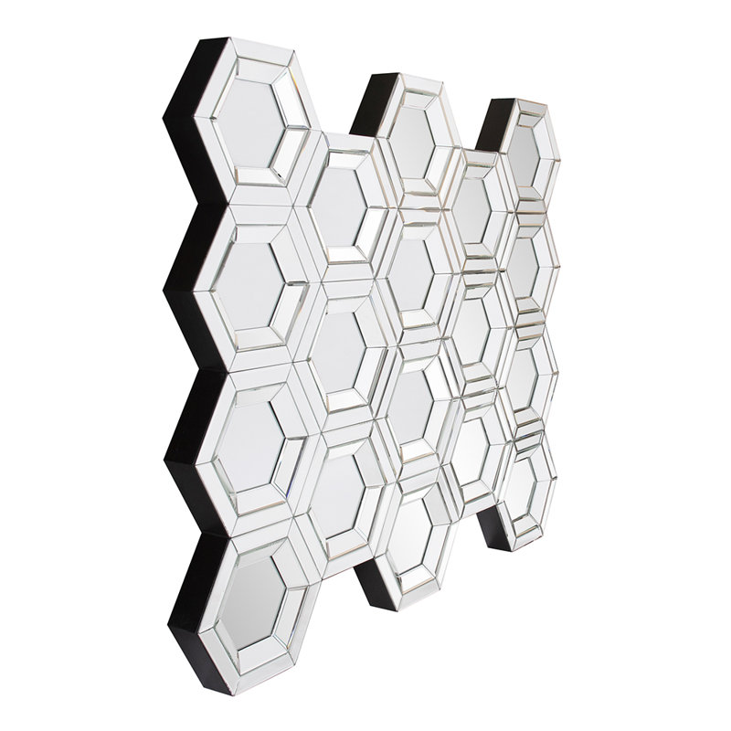 Lewisville Flat Beveled Wall Mirror