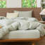Ensemble de housse de couette à rayures 100% coton lavé MooMee-118026350-115097797
