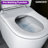 SANOXIS ADA Smart Toilet With Auto Open/Close Lid, MAP 1000 Tankless Bidet Wash, Heated Seat, 1.28 Gpf Auto Flush, Warm Wash/Dryer, Soft- Close, Deodorizer, And Remote Control