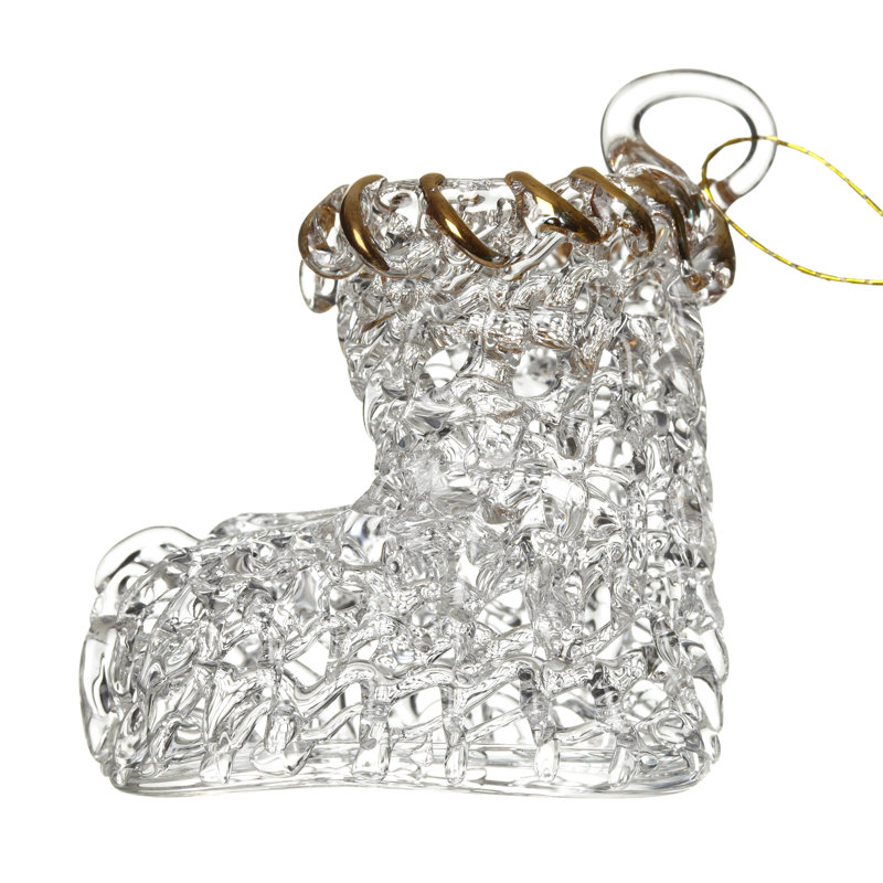 4cm Glass Hanging Figurine Ornament
