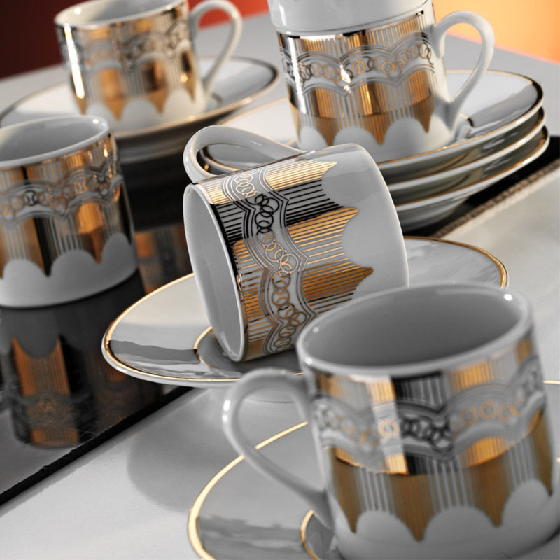 Ensemble de 6 tasses à espresso Emmeloord