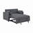 Tufted Convertible Sleeper Sofa