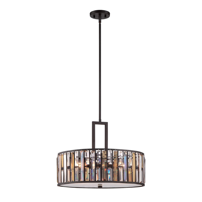 Ernberg 3 - Light Crystal Chandelier, Vintage Bronze