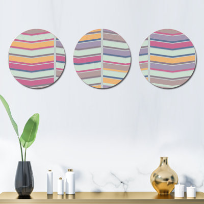 Abstract Wall Decor on Metal