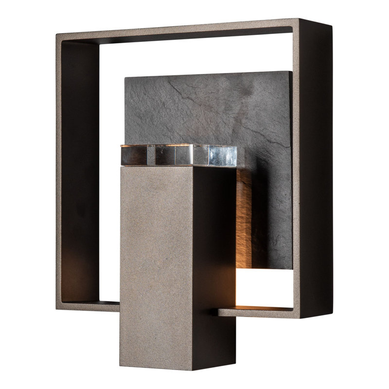 Shadow Box Aluminum Wall Light, Oil Rubbed Bronze, 11.7" H x 10" W x 4" D