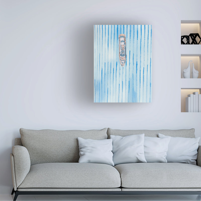 Art mural sur toile Breakwater Bay Melissa Wang Seaway II WAG37818, H 24 po x l 18 po