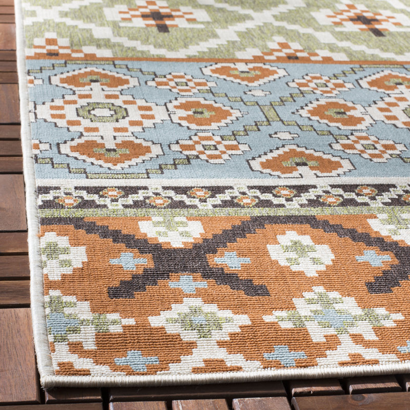 Northpoint Southwestern Indoor/Outdoor Area Rug, Runner 2'3" x 6'