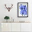 Purple Orchid Flowers - Picture Frame Painting Print-56925170-56925176