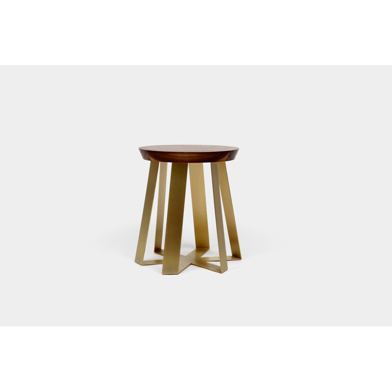 ARS Accent Stool, Dirty Brass