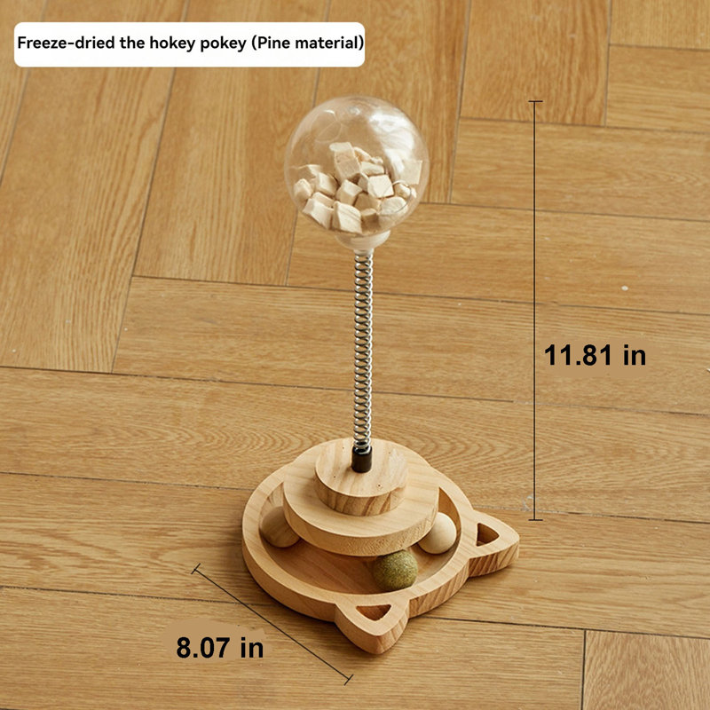 Distributeur de jouets pour chat