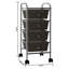 Talullah 76cm H x 36.5cm W Utility Cart with Wheels-367780703