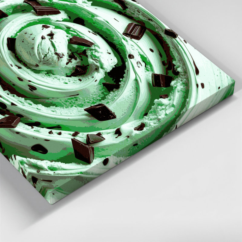 Art mural sur toile, Desserts, H 11 po x l 14 po
