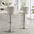 Blanc + argent - 2 pièces