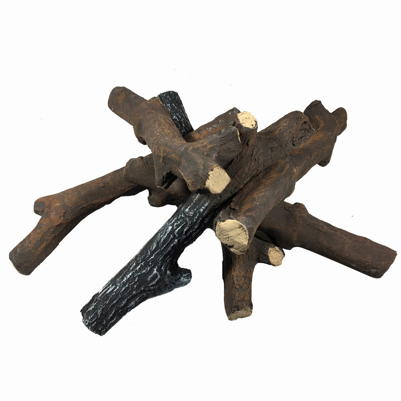 Ceramic Firewood For Fireplaces