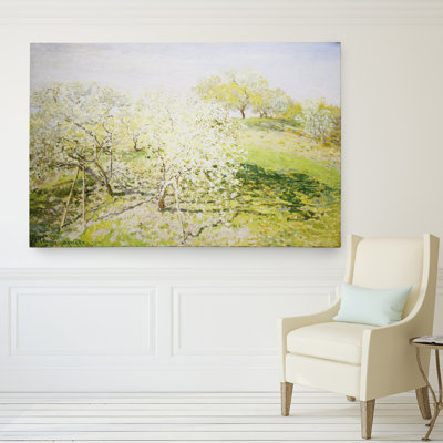 " Fruit Trees In Bloom " by Claude Monet