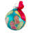 Kurt Adler 80MM Glass Pineapple Pattern Ball Ornaments, 6 Piece Set