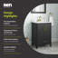 Meuble-lavabo simple avec plateau Austin 24