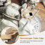 Table de bout Table Table d'appoint étroite pour les petits espaces, table d'appoint de salon, table-plateau en bois, table de chevet avec tablette, blanc et nature