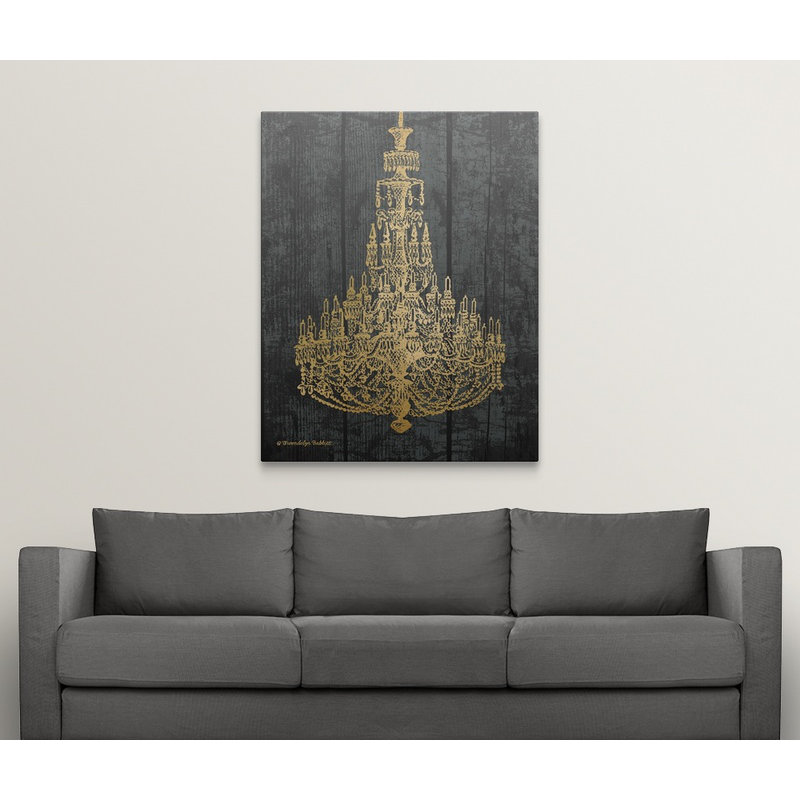 « gold lustre i », impression sur gwendolyn babbitt, H 48 po x l 28 po x P 1,5 po, Toile