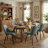Chardee Upholstered Dining Chairs Faux Leather Waterproof Side Chair With Metal Frame-677716639