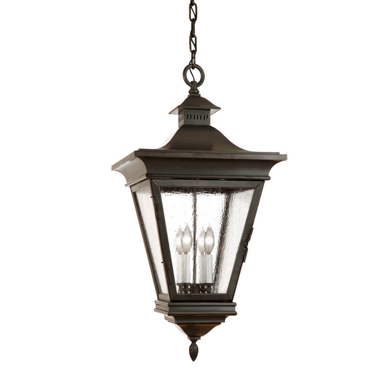 4 - Light Dimmable Lantern Geometric Chandelier