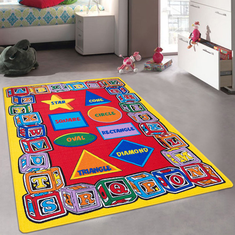 Rectangle Nylon Rug, Rectangle 4'11" x 6'11"