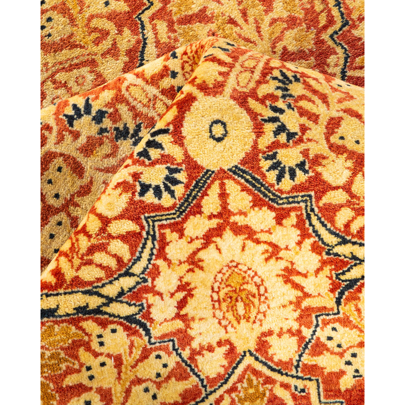 Classic One-of-a-Kind 6' 1" x 8' 10" Hand Knotted Area Rug