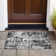 Machine Washable Indoor/Outdoor Chayden ACN1008 Black Rug