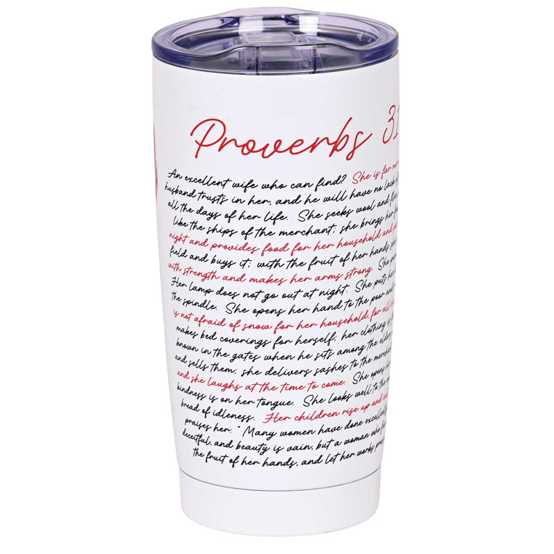 Gobelet Proverbes 31 Femme 20 oz