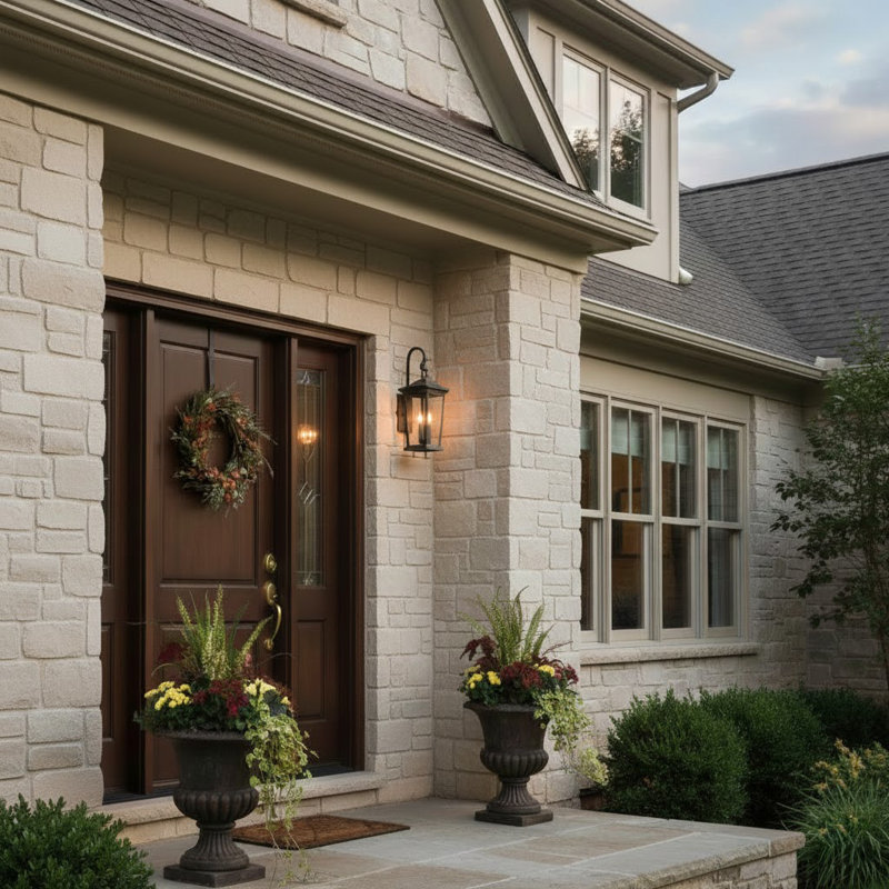 Bromley 3-Light Outdoor Wall Lantern, Oil Rubbed Bronze, Yes