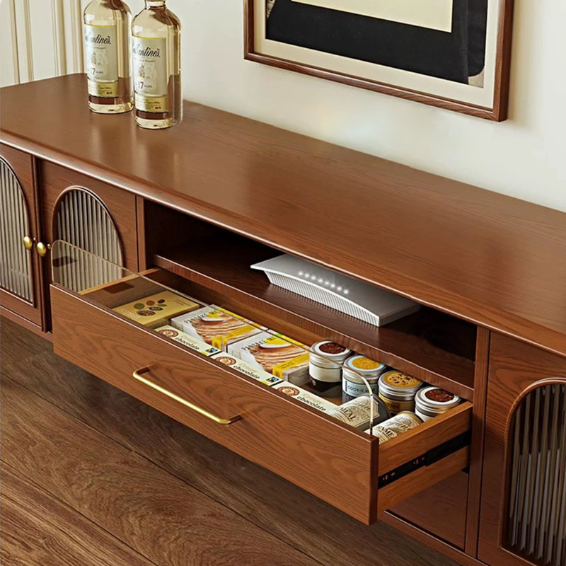 Meuble télé et armoire de rangement de style médiéval français