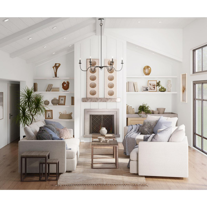 Mercuri 6 - Light Dimmable Classic / Traditional Chandelier